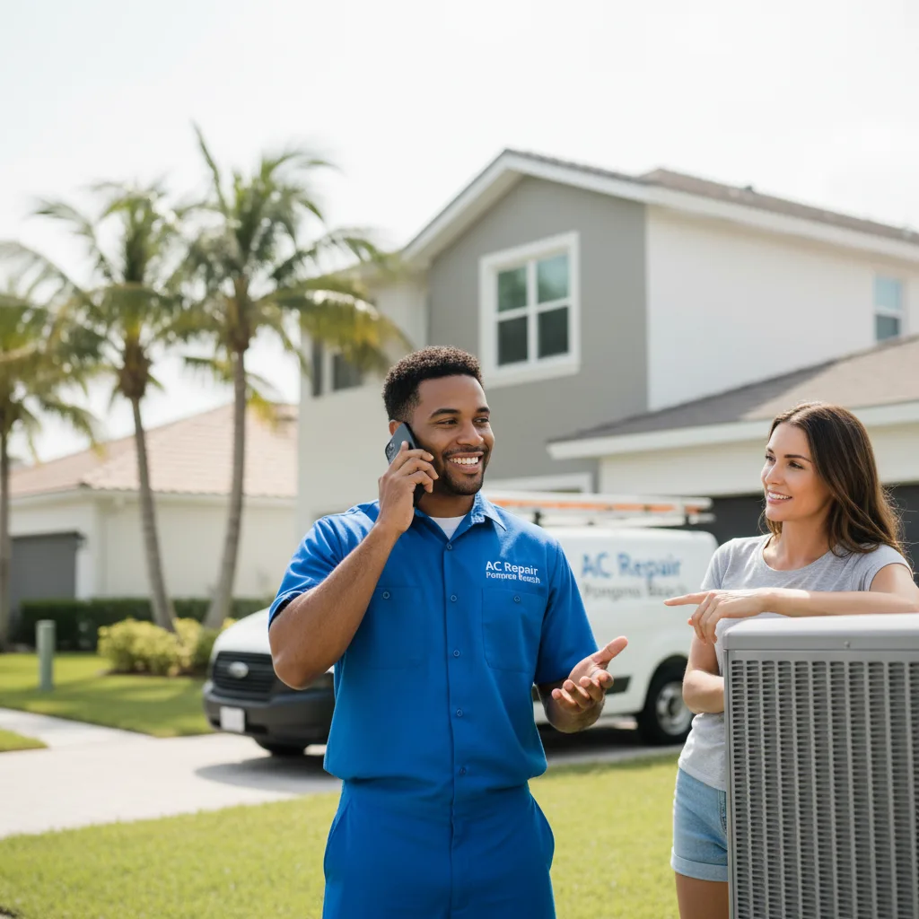 AC Repair Pompano Beach customer support in Othello
